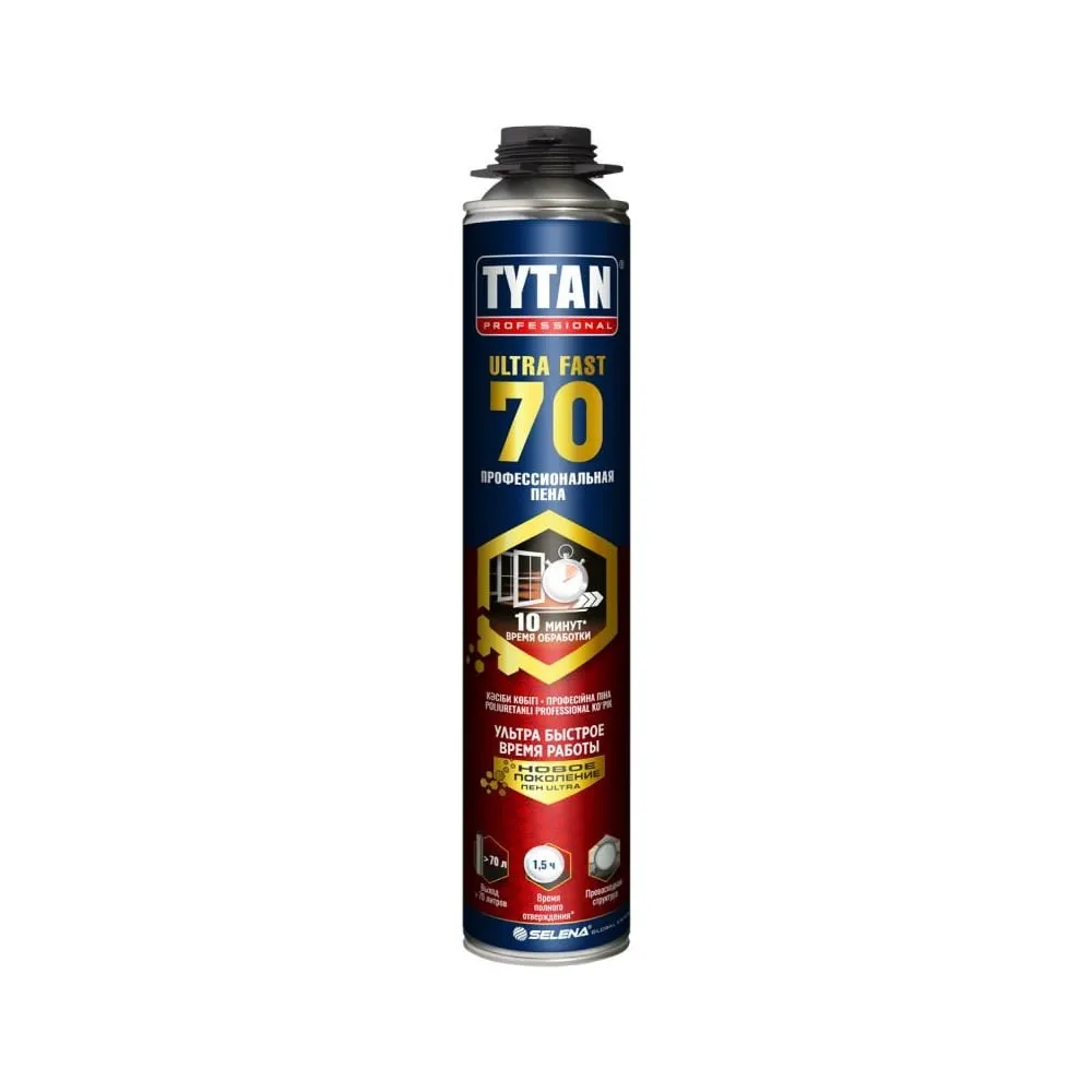 TYTAN ULTRA FAST 70 Professional pishirish ko'pigi, 870 ml