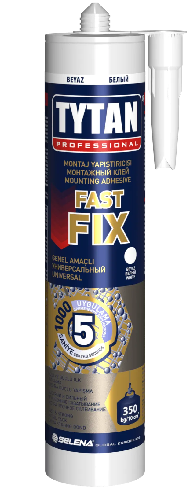 TYTAN FAST FIX Oq montaj yopishqoqlari 290 ml