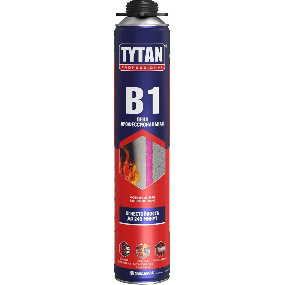 TYTAN B1 Fire Stop Olovga chidamli pistoletek ko'pik 750 ml