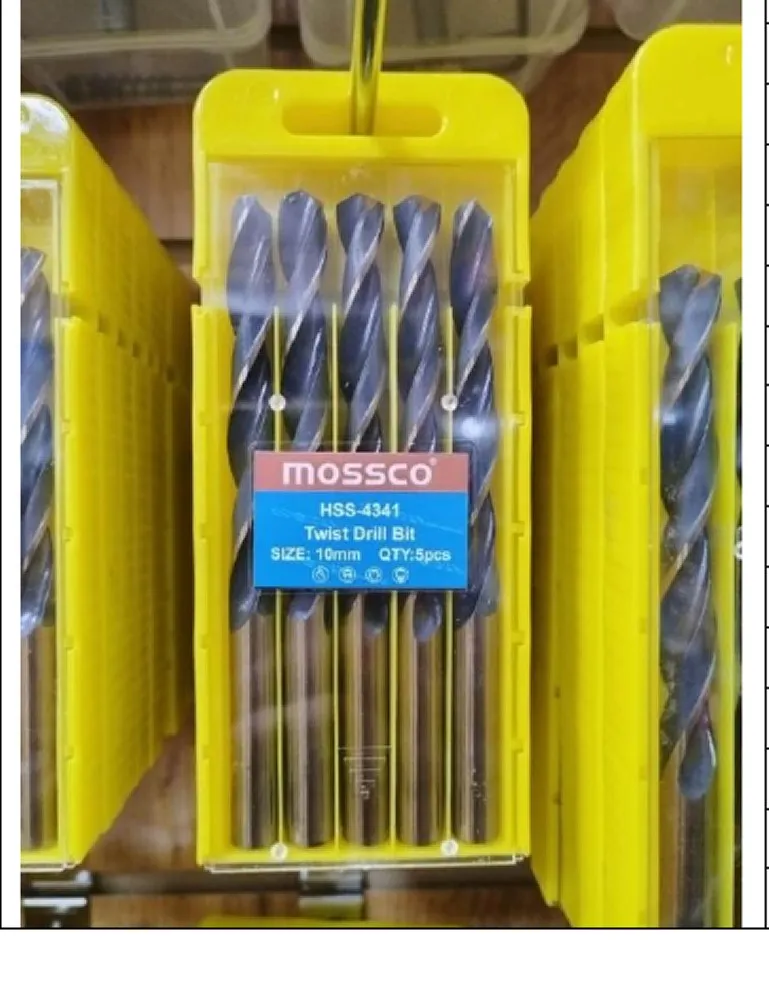 MOSSCO HSS-4341 metall uchun burama 6.5 mm