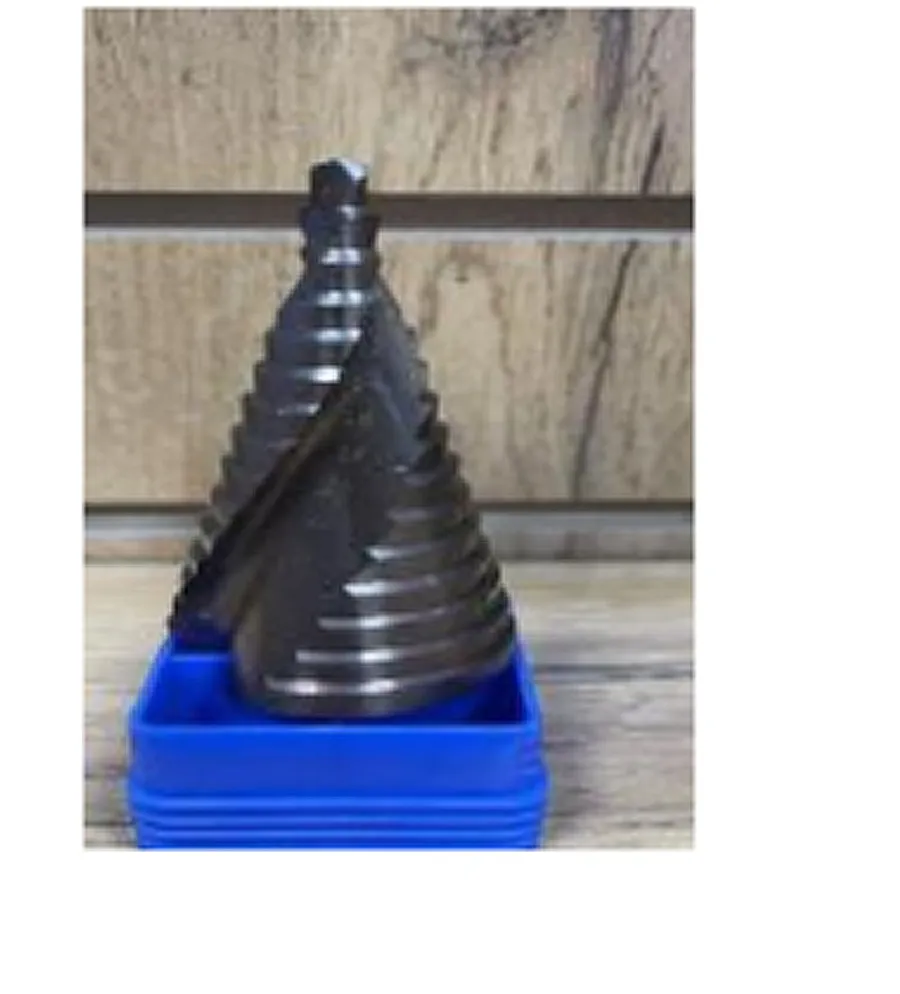 MOSSCO kobalt M35 metall uchun pog'onali burg'u 4-12 mm