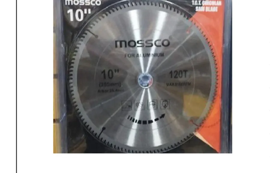 MOSSCO alumini uchun pilla diski 250 100T 32 qattiq qo'shma