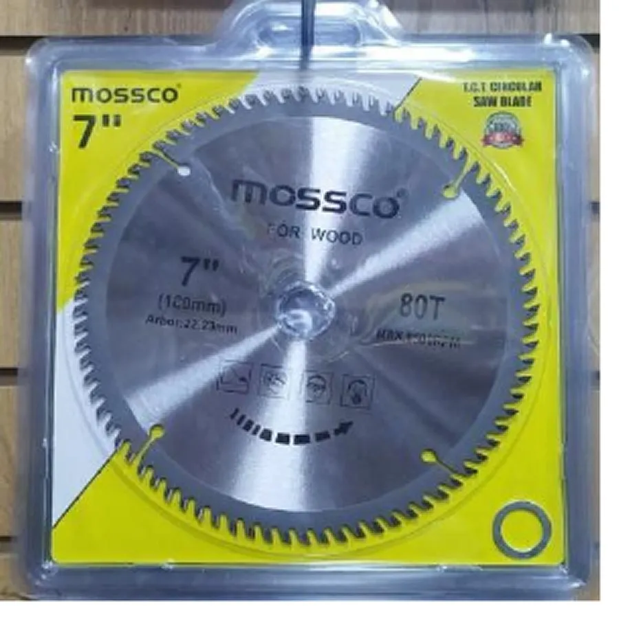 MOSSCO 150 40T yog'och uchun saqqich diski qattiq metaldan