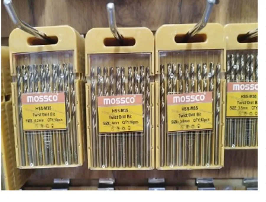 MOSSCO HSS-M35 kobalт metall uchun burama 4.8 mm