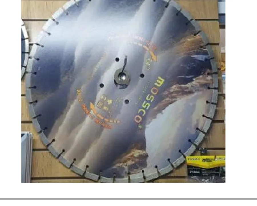 MOSSCO granit uchun almaz kesuvchi disk 400×50 mm (issiq bosim)